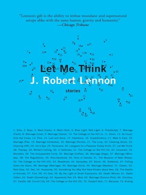 cover image of Let Me Think
